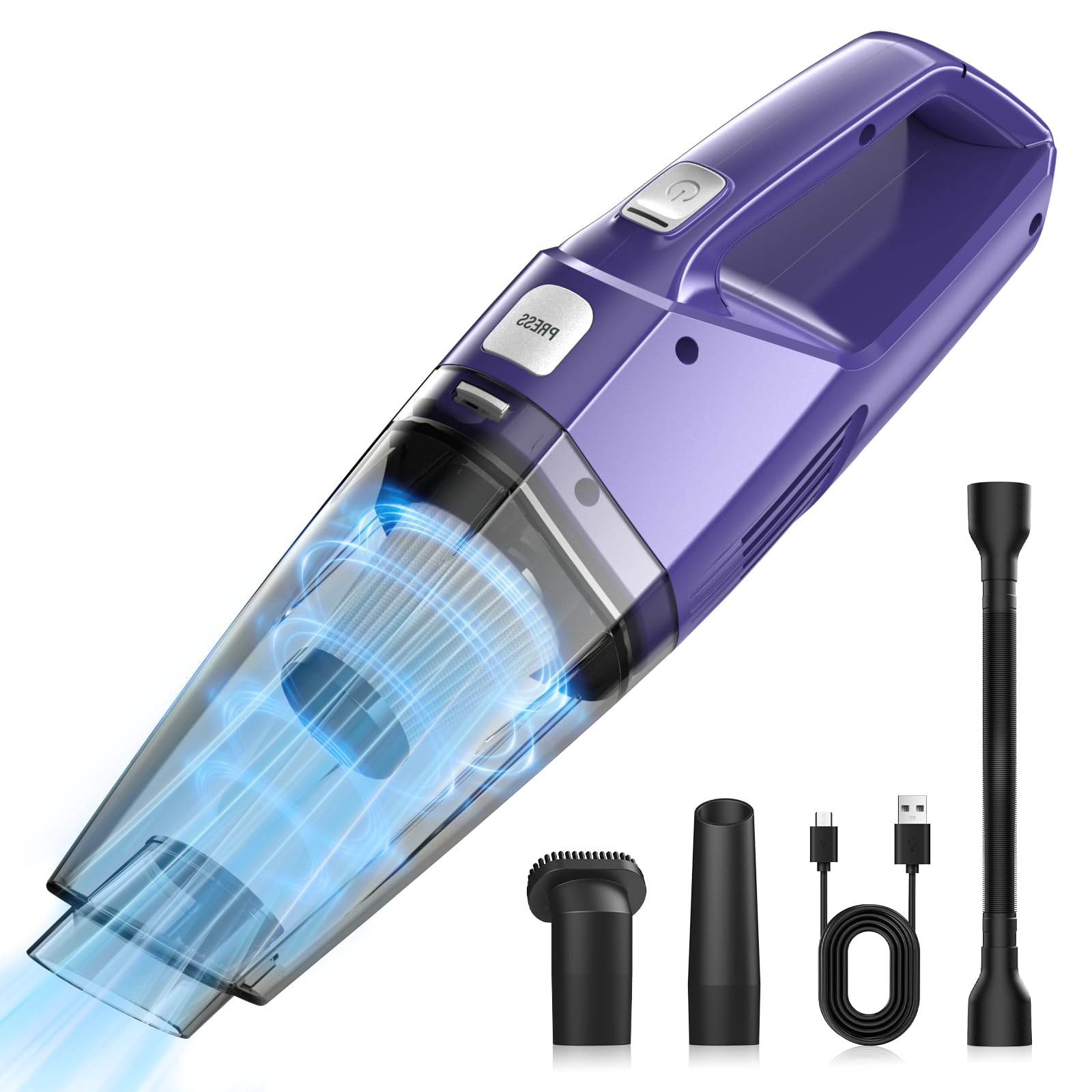 Handheld Vacuum Cordless,Car Vacuum Cleaner Portable