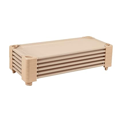 Stackable Kiddie Cot, Ready-to-Assemble, Standard Size, Classroom Furniture