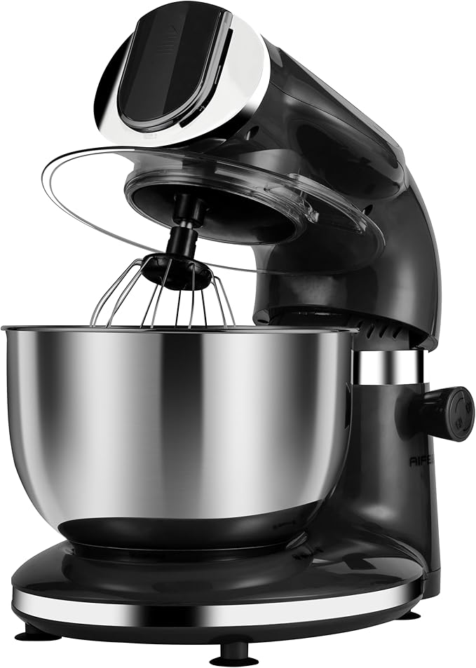 Stand Mixer, 8.5QT+ 6QT Two Stainless Steel Bowls Electric Food Mixer