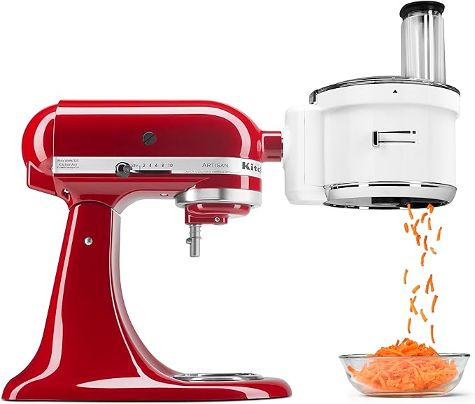 KSM2FPA Food Processor Attachment, Dicing Kit, Silver
