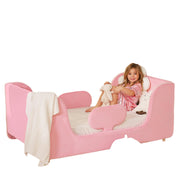 Whole Soft Padded Toddlers Floor Bed Frame, Kids Beds with Extra Safety Broad