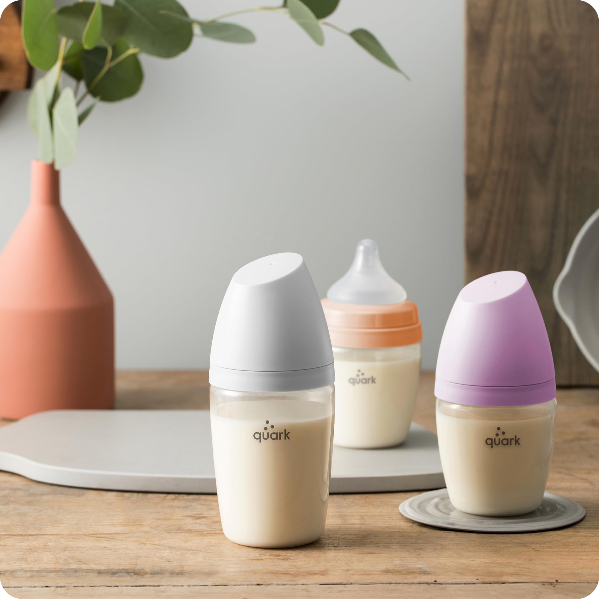 Bottle Feeding Bundle by Quark - Baby Bottle Set with Baby Bottles for Breastfed