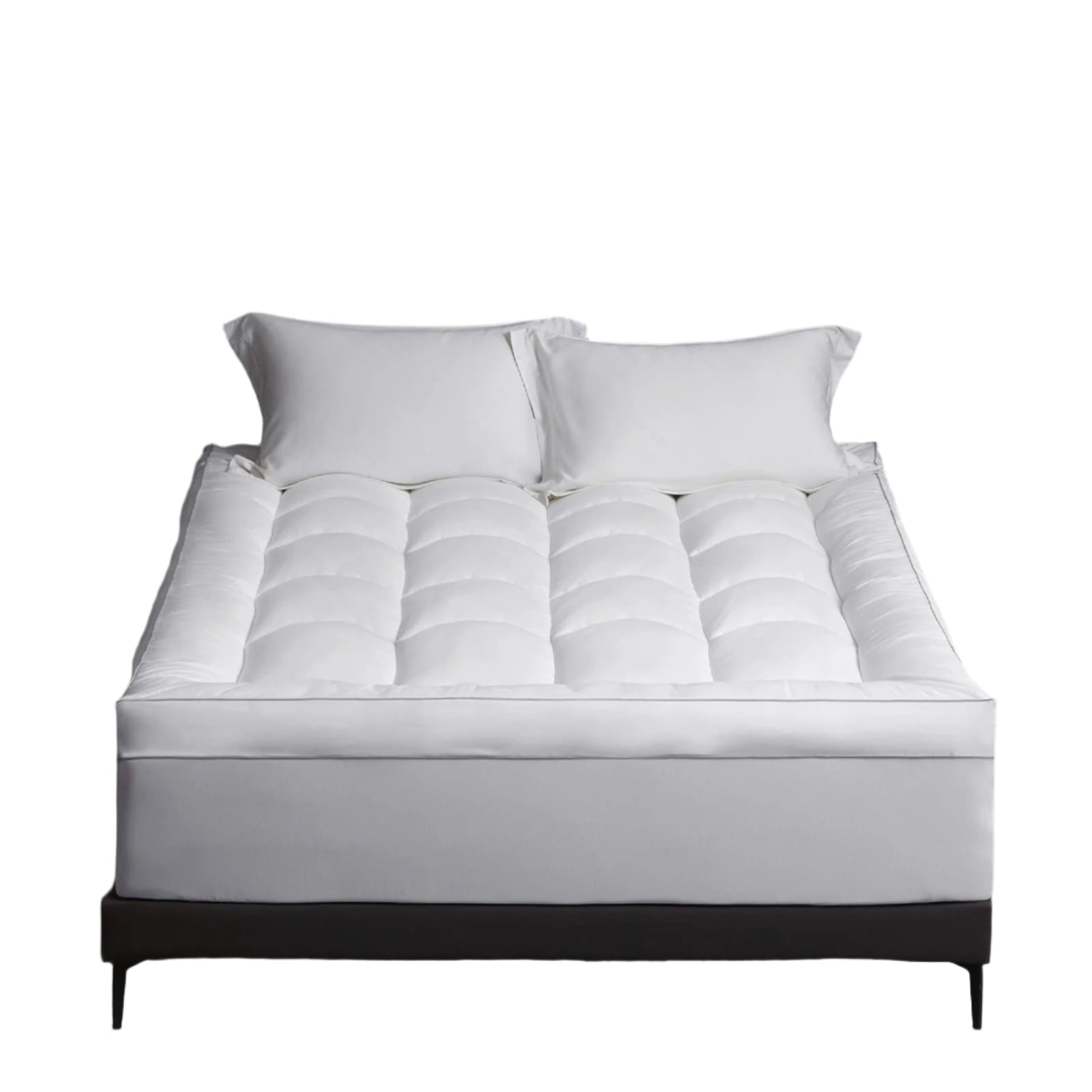 Pillow Top Mattress Topper King, Extra Thick Mattress Topper 1300 GSM Down Alternative