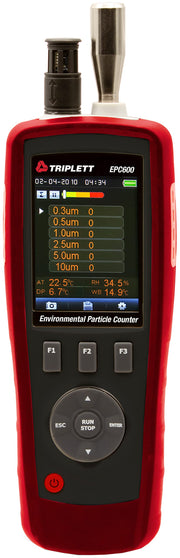 Handheld Environmental Particle Counter and Air Quality Monitor