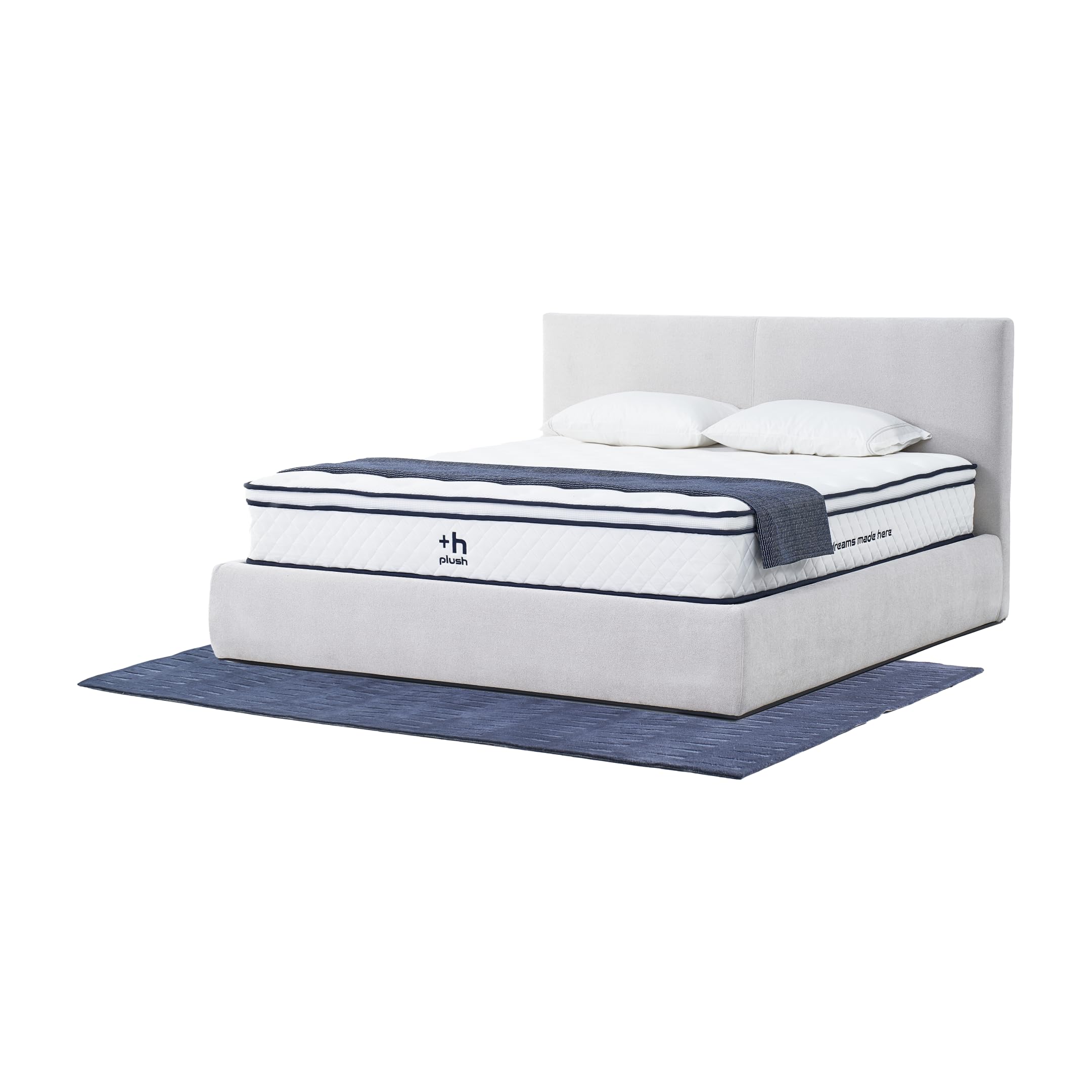 Plush Dream Full Mattress 12 Inch Hybrid Pocketed Springs