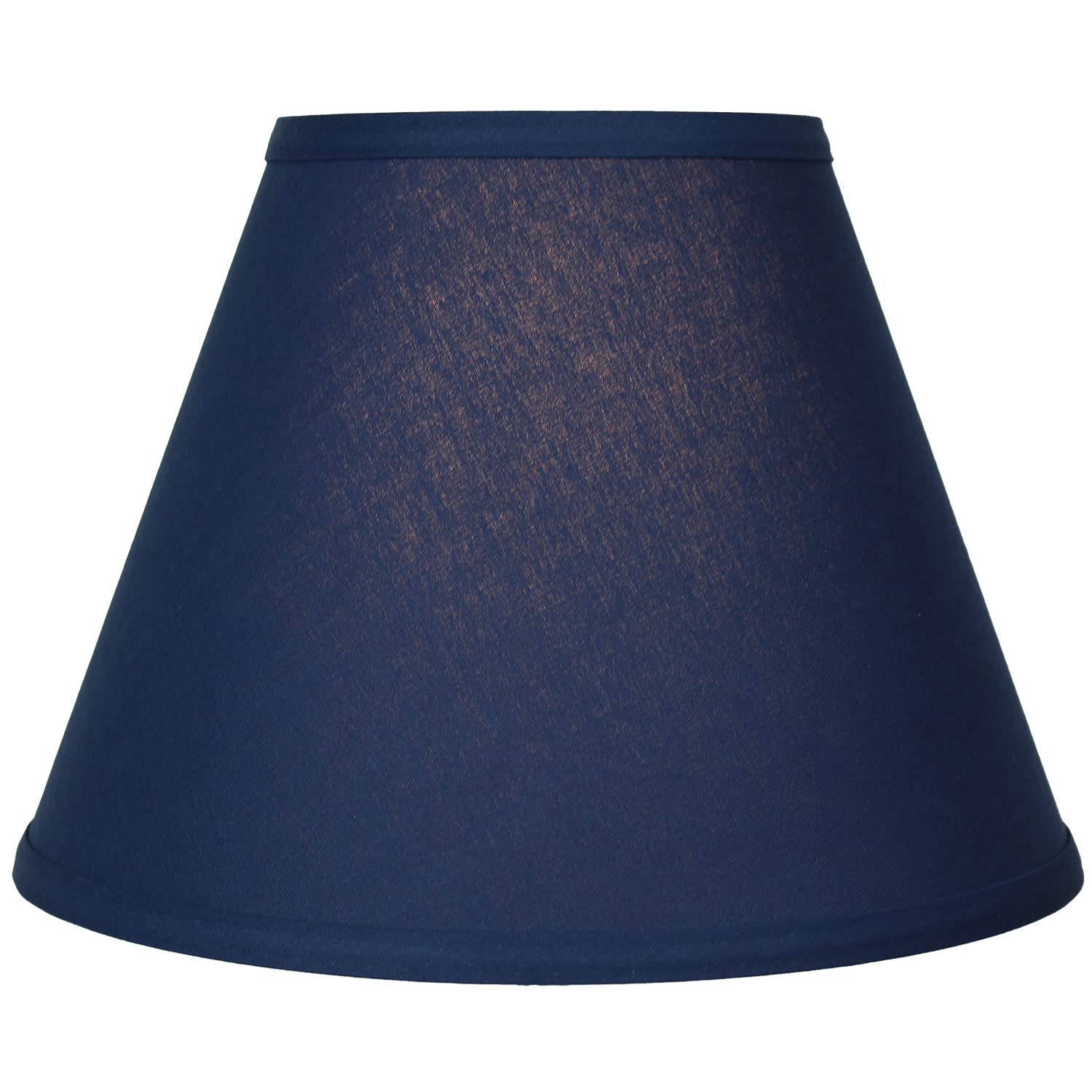 6" Top Diameter x 12" Bottom Diameter x 9" Slant Height Fabric Barrel Lampshade