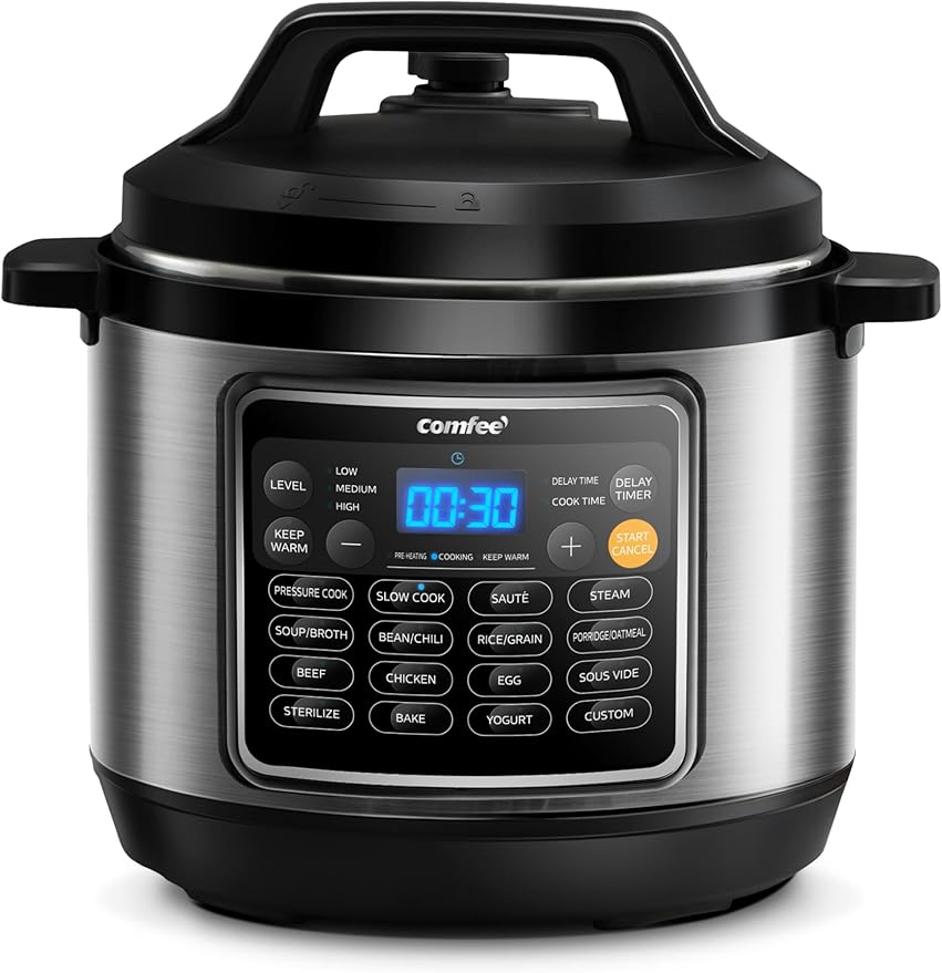 9-in-1 Electric Pressure Cooker, 14 Presets Instant Multi Cooker Olla de Presion