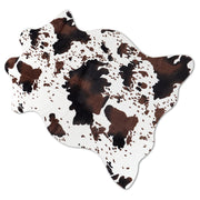 Cow Print Rug Faux Cowhide Rug Cute Area Rug Fun Western Room Decor for Bedroom