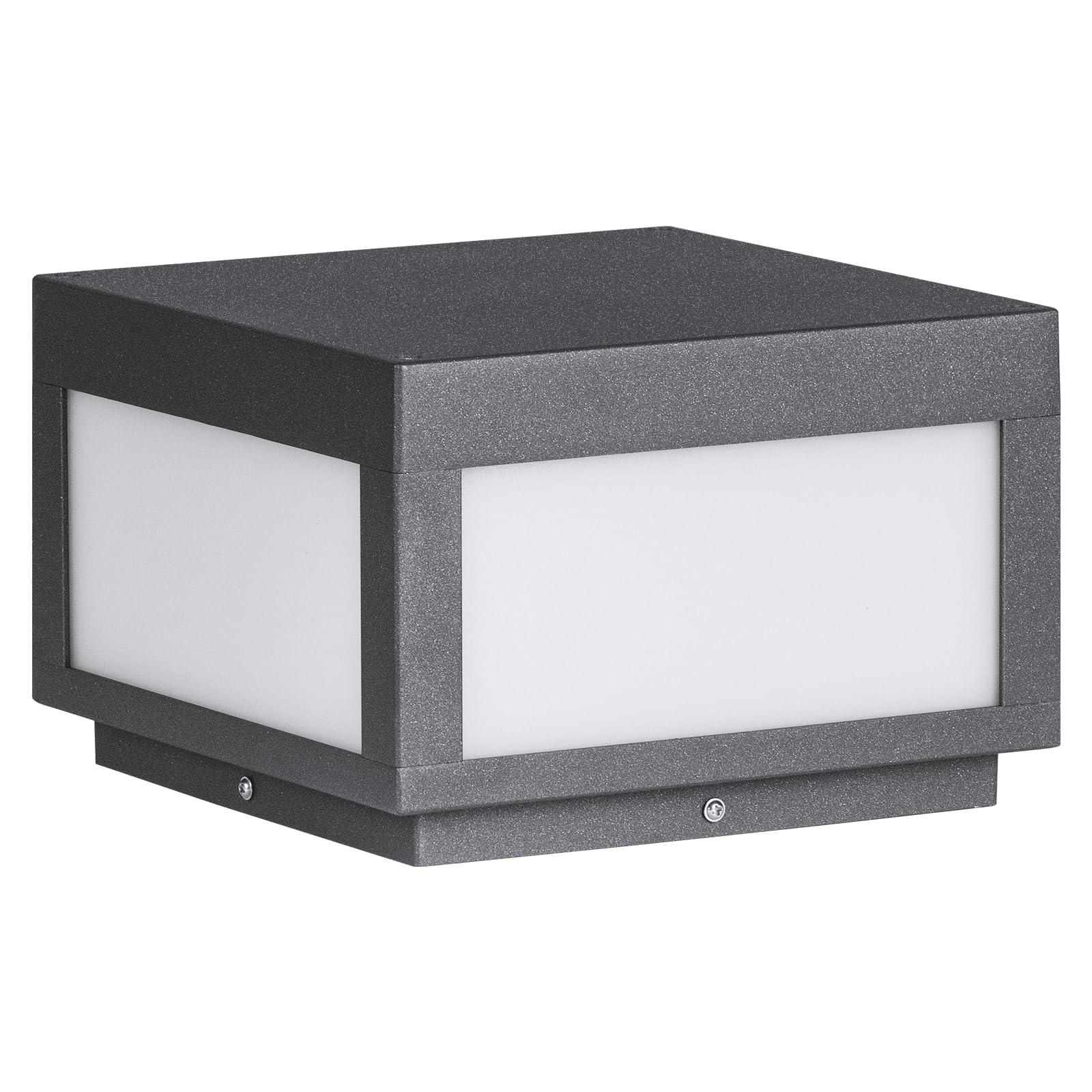 Outdoor Post Lights Hard Wired, 9.8" Pillar Lights Waterproof