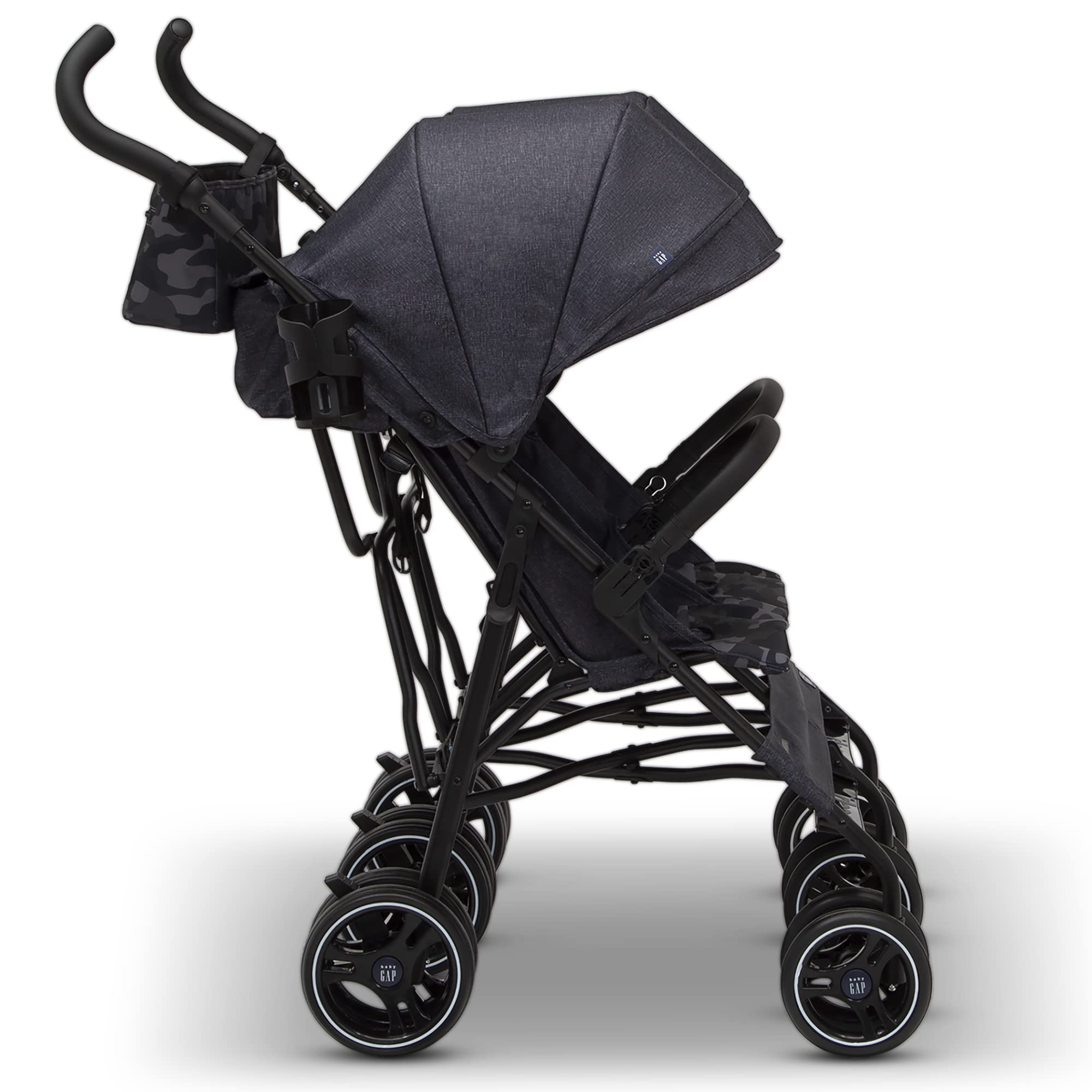 Side-by-Side Double Stroller - Lightweight Double Stroller with Recline
