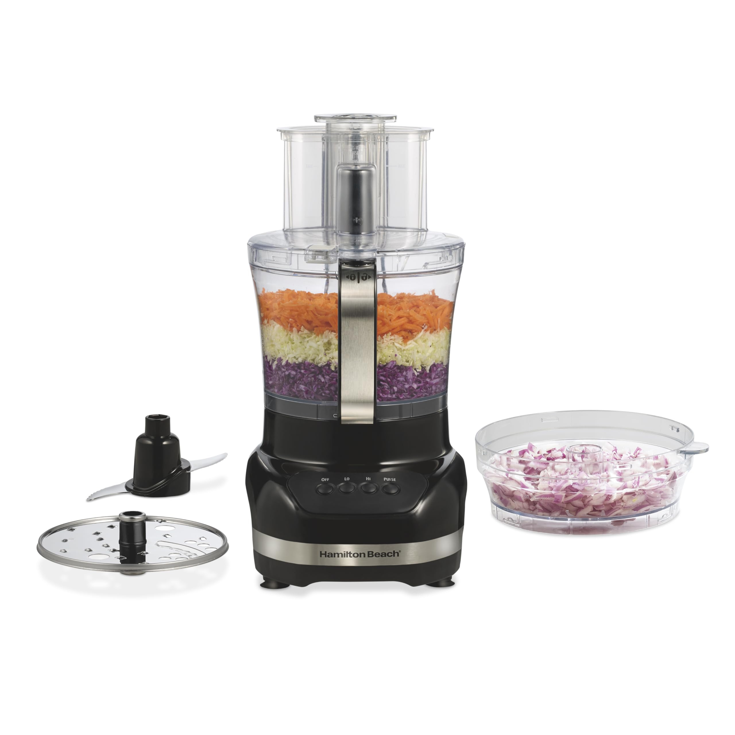 Big Mouth Duo Plus 12 Cup Food Processor & Vegetable Chopper
