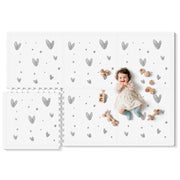 XL Baby Play Mat-72”x 48” Puzzle Play Mat,with 6 Foam Floor Tiles,Interlocking Foam Baby