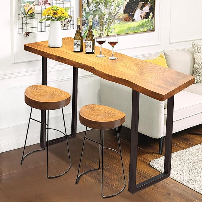 Bar Height Table 55.11in Bar Table Rectangle Pub Tables Bar Height Bar Height Pub Table