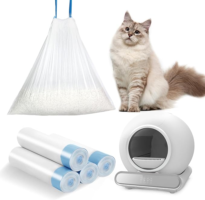 Self Cleaning Cat Litter Box, Ultra-Safe Protection Automatic Cat Litter Box