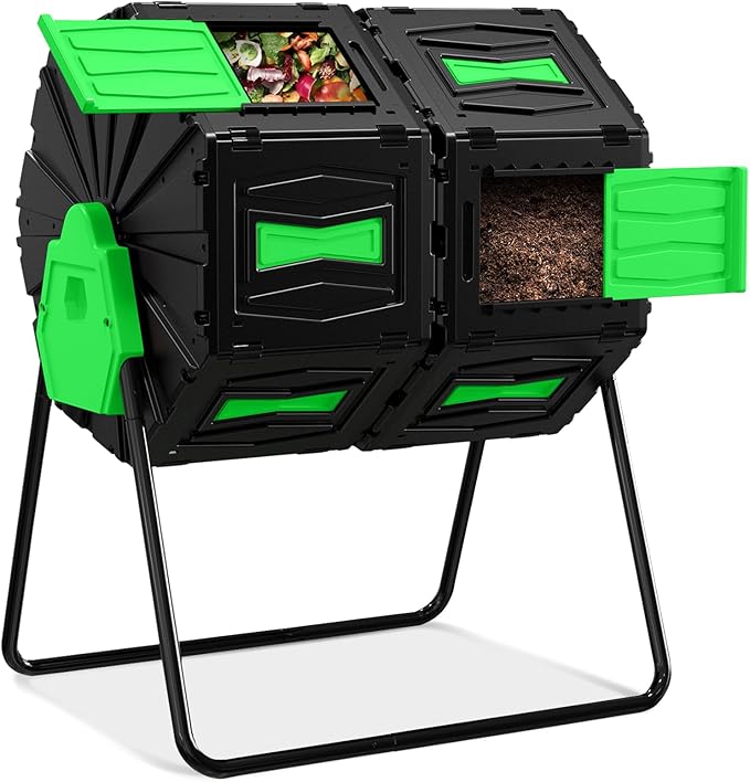 Easy Assemble & Efficient Outdoor Compost Bin