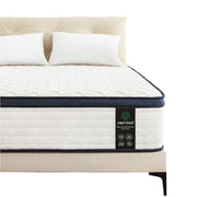 Queen Mattress 12 Inch Mattress Queen Size - Memory Foam & Pocket Coils Springs