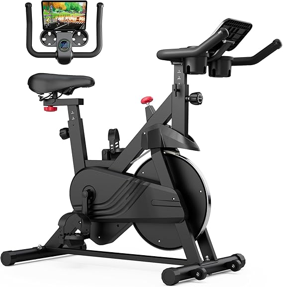 Exercise Bike, Stationary Bikes for Home Gym with 32-Level Magnetic Resistance