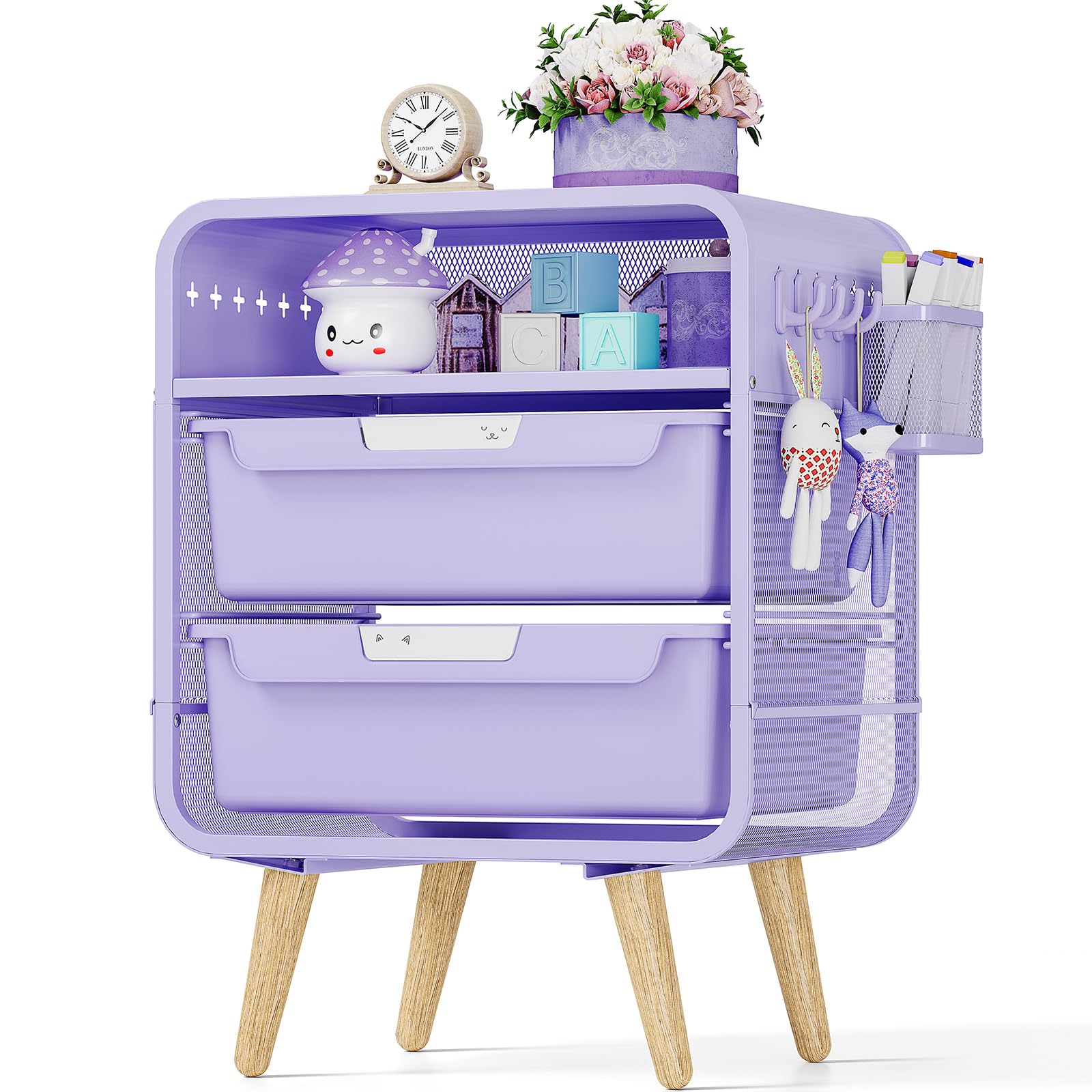 Kids Nightstand,Kids Bedside Table,Night Side Table,Kids Night Stand