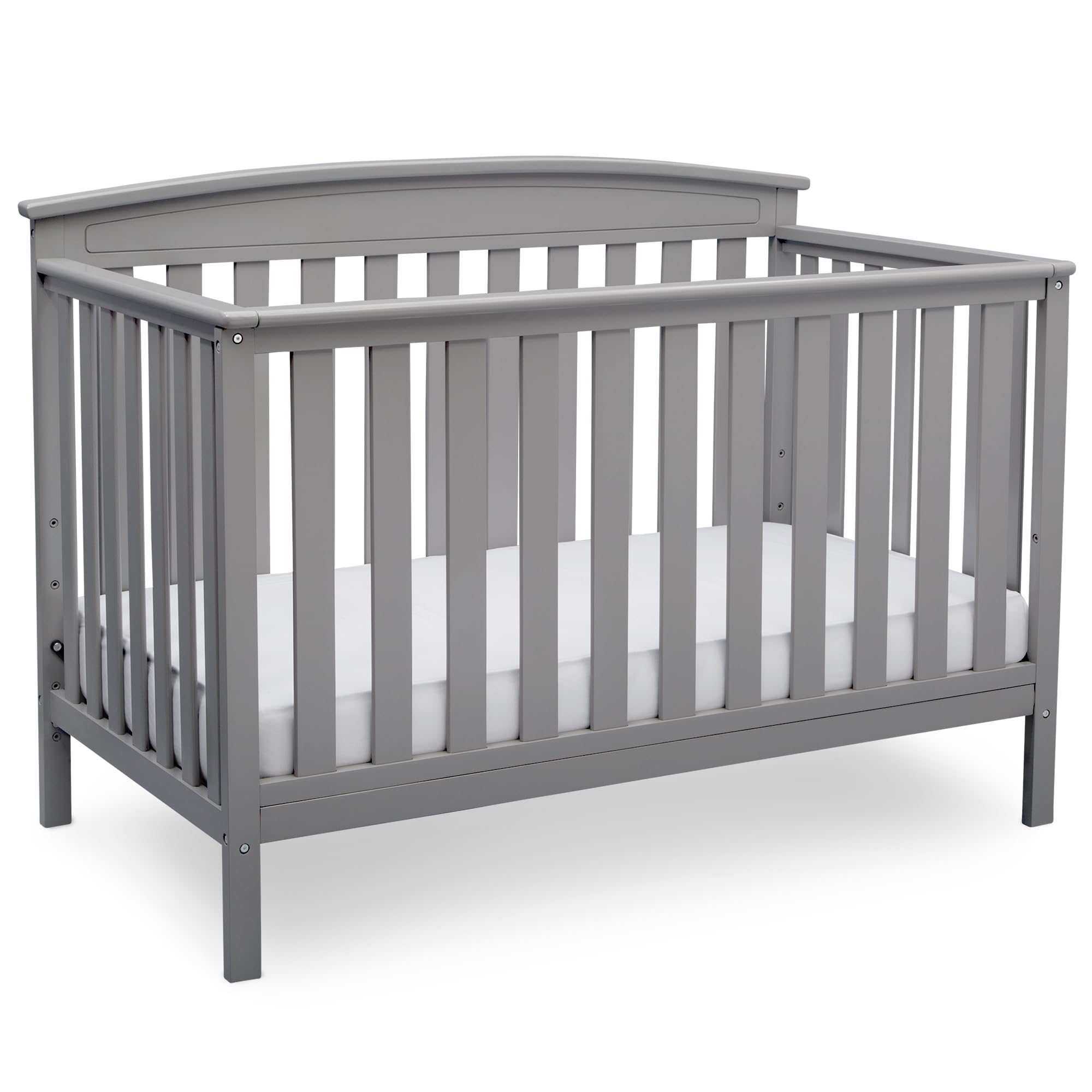 Gateway 4-in-1 Convertible Crib - Greenguard Gold Certified, Grey