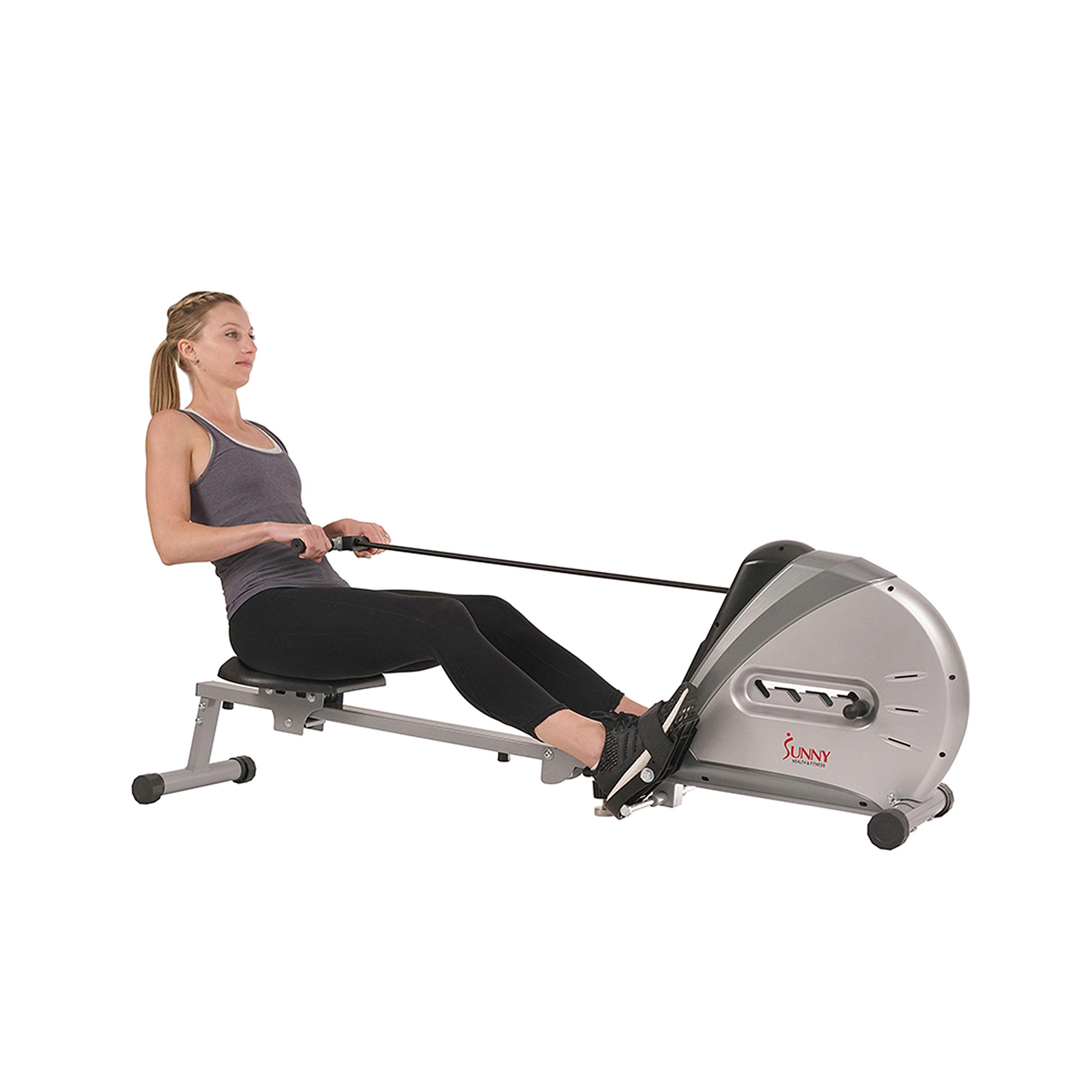 Rowing Machine Rower Ergometer with Digital Monitor