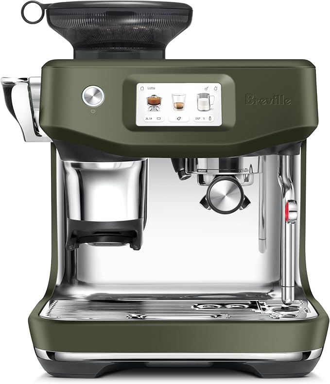 Barista Touch Impress Espresso Machine BES881OLT, Olive Tapenade