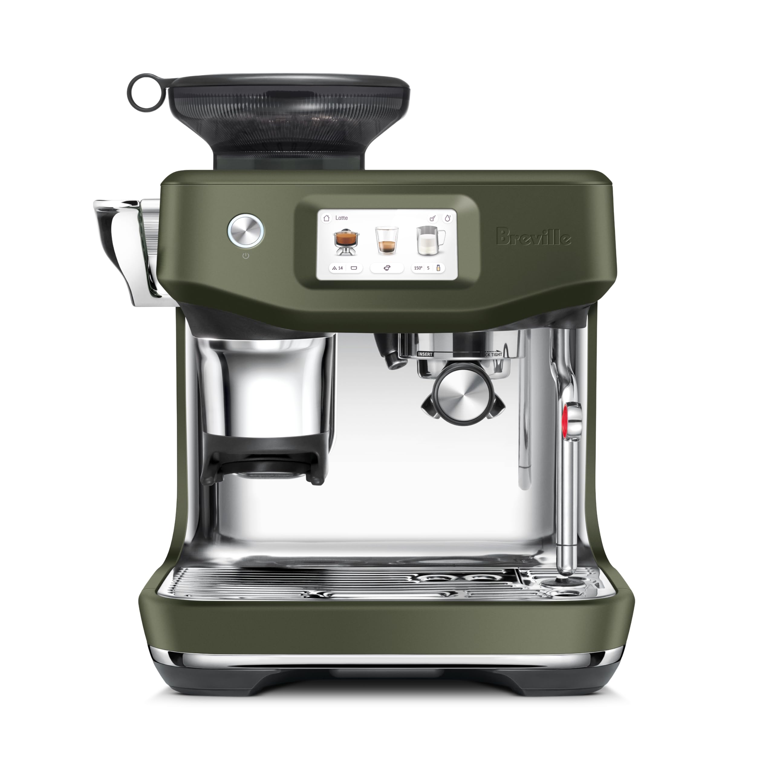 Barista Touch Impress Espresso Machine BES881OLT, Olive Tapenade
