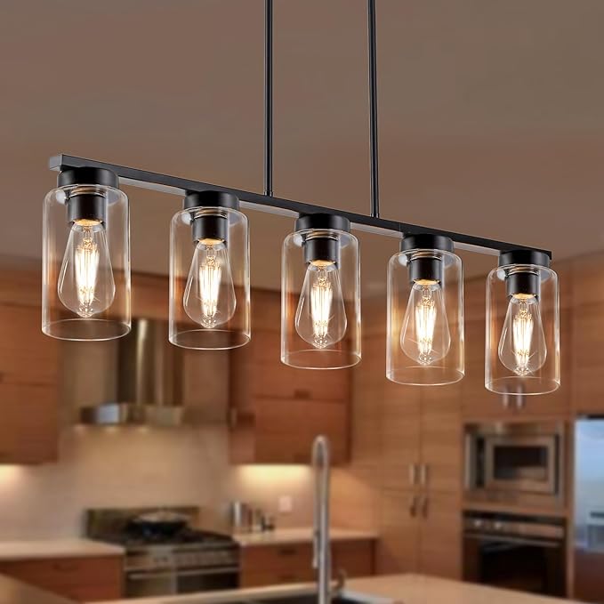Dining Room Light Fixture Island Lights for Kitchen 6-Light Kitchen Island Lighting