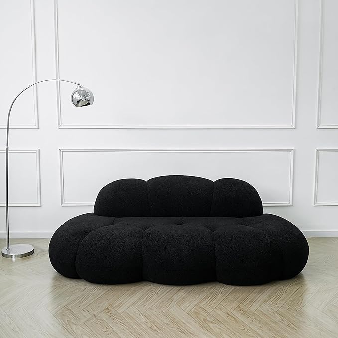 Cloud Shaped Couches for Living Room, Modern Comfy Upholstered Sofa