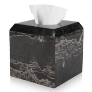 Tissue Box Cover Italy Natural Marble Heavy Duty Square Facial Toilet Paper Holder