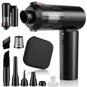 V2 Portable Air Blower/Car Vacuum 90°Foldable 3in1 Handheld Vacuums Cleaner