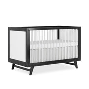 5-in-1 Full Size Convertible Crib / 3 Mattress Height Settings/JPMA Certified/Made