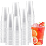 300 Count 16 oz Plastic Cups, Clear Plastic Cups Disposable