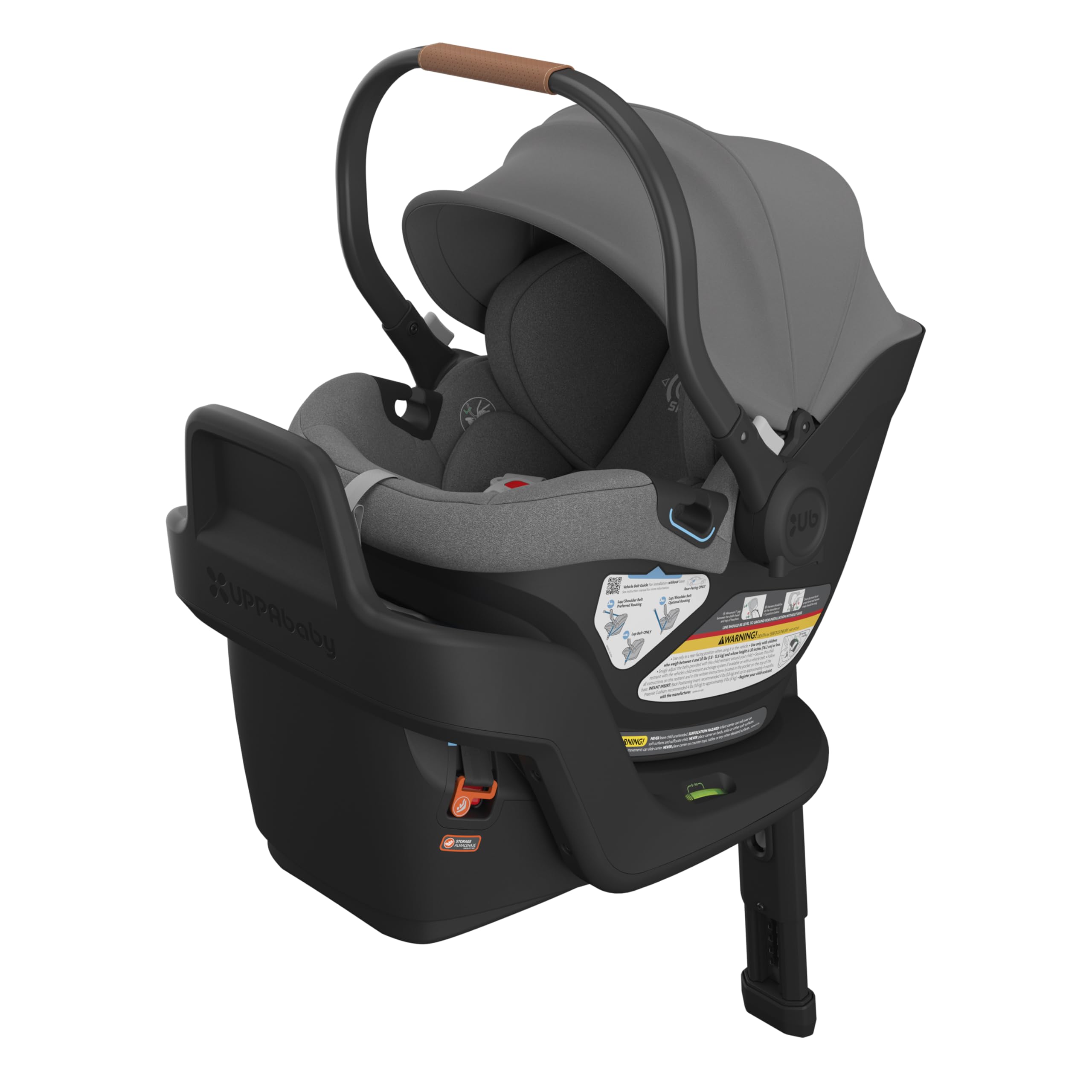Aria Lightweight Infant Car Seat/Just Under 6 lbs for Easy Portability/Base