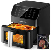 5.8QT Large Air Fryer, 12-in-1 Digital Airfryer with Clear Window