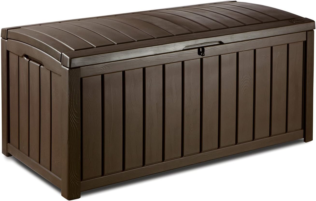 Gallon Resin Large Deck Box-Organization and Storage for Patio Furniture