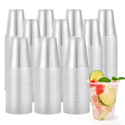1000 Pack 12oz Plastic Cups,Disposable Clear Drinking Cups