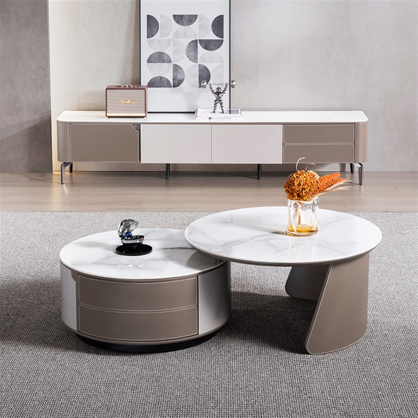TV Stand for Living Room Furniture, Storage Room
