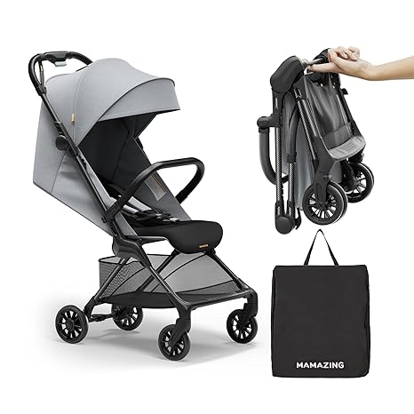 Strollers for Airplane, Ultra-Compact Travel Stroller, Light & Strong Portable