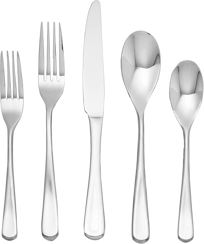 Lucia Flatware Service for 4, 20 Piece Set
