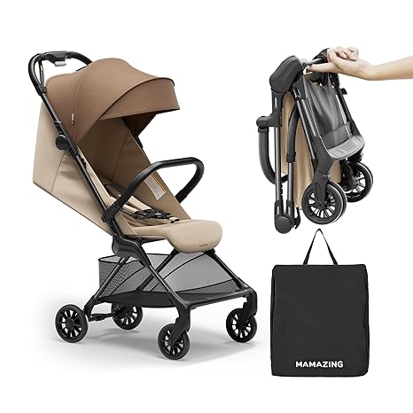 Strollers for Airplane, Ultra-Compact Travel Stroller, Light & Strong Portable