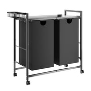 Laundry Hamper for Laundry Room Bathroom, Laundry Basket with 4 Wheels