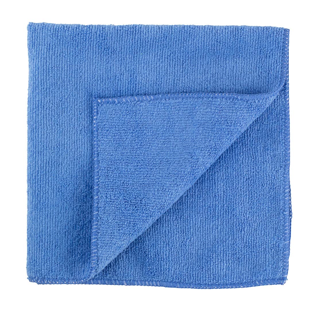 Clean Tek Professional 16 x 16 Inch Cleaning Cloths 100 Lint Free Microfiber Towels - Highly Absorbent