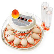 Egg Incubator with Temperature and Humidity Control, Automatic Egg Turner, Egg Candler