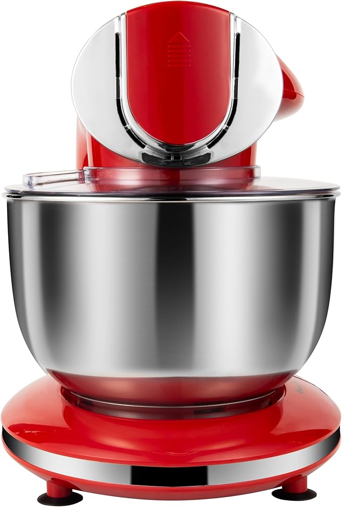 Stand Mixer, 8.5QT+ 6QT Two Stainless Steel Bowls Electric Food Mixer