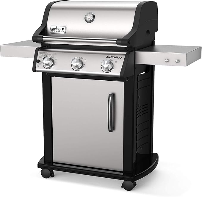 SPIRIT 4-Burner Grill E-425 Liquid Propane Black