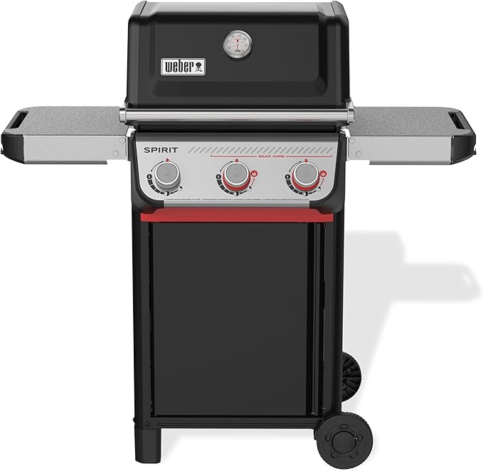 SPIRIT 4-Burner Grill E-425 Liquid Propane Black