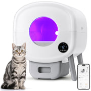 Automatic Cat Litter Box,Self Cleaning Litter Box Large Capacity for Multiple