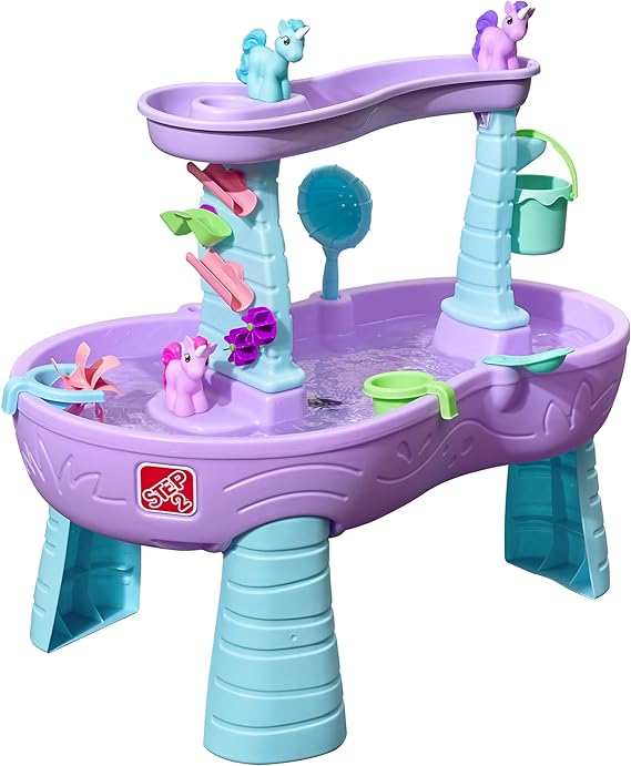 Rain Showers Splash Pond Toddler Water Table, Kids Water