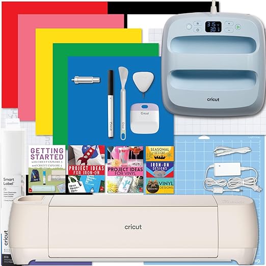 Joy Machine with Smart Vinyl, Transfer Tape and Weeding Tool Bundle