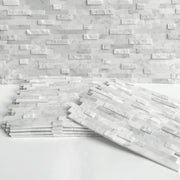 Peel and Stick Mosaic Natural 3D Stone Self Adhesive Tiles